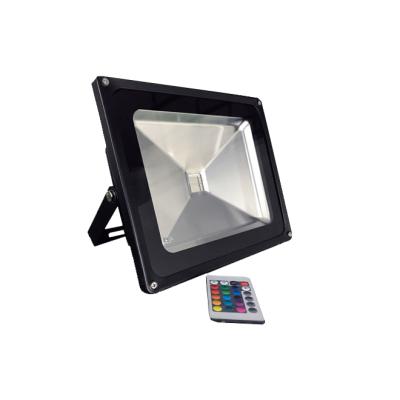 China LANDSCAPE 3 Years Warranty RGB 20w 30w 50w 100w Adjustable Outdoor Colorful Cheap Price Led Flood Light for sale