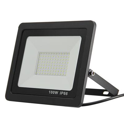 China Theme Park High Bright 3000-6500k 100w Die Cast Aluminum Led Flood Light for sale