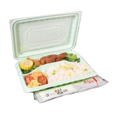 China Freshness Preservation 4 Compartments Plastic Bento Storage Lunch Disposable Food Container Box for sale