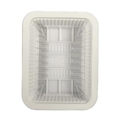 China Wholesale Disposable Rectangular Environmental Protection Tableware Environmental Protection Tray for sale