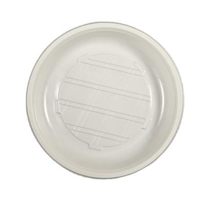 China Biodegradable Environmental Protection Round Tableware And Meat Trays Production Of Support Food Grade PP Disposable White OEM Welcomed 17 G 100 Ctn P065 for sale