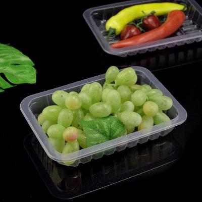 China 1910 Plastic Disposable Environmental Protection Packaging Fruit Food Supermarket Tray for sale