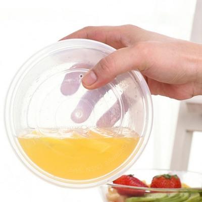 China Food Grade PP 20 Ctn Circle Style Environmental Protection Food Container 600ml Microwave Meal Soup Support American Safe Plastic Clear Disposable Bowl for sale