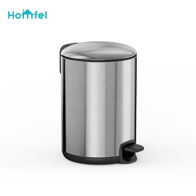 China Landrover Stainless Steel Viable Pedal Bin Multi Color Volum Waste Bin Powder Coating Matt With Fingerprint Proof for sale