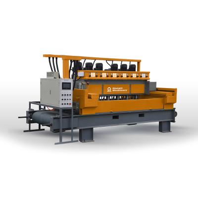 China Building Material Stores Recommend Simple Structure Bush Full Automatic Continuous Hammering Machine For Lychee Surface Treatment for sale