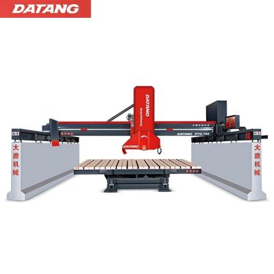 China DTQ Hotels Industrial Infrared Marble Granite Slab Cutter Bridge Saw Sink Stone Cutting Machine for sale