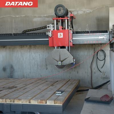 China DTQ Hotels Regular Bridge Saw Cutter Stone Saw Slab Granite Marble Edge Cutting Machine For Sale for sale