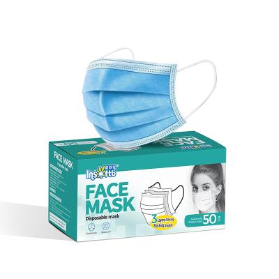 China Personal Care Non Sterile Disposable Medical 3ply Mask KZ21-F520 for sale