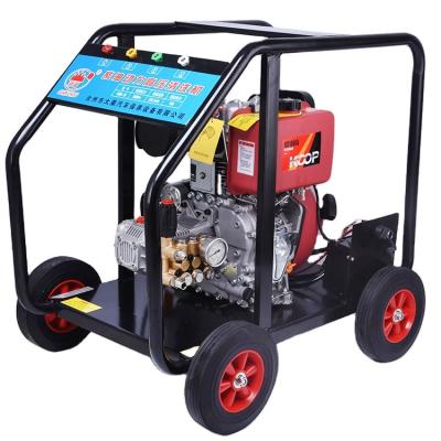 China 100 bar pressure can be used to clean cars 18M-10 diesel engine driven high pressure washer pressure washer machine ultra high pressure cleaning machine for sale