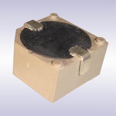 China 5VDC Gold Plate SMD Magnetic Buzzer 85dB for Automobile , Black PPS for sale