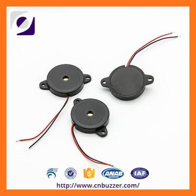 China 24*4.5MM 9 Volt  4000 ± 500Hz Piezo Electric Transducer buzzer Siren with wire for sale