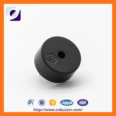 China Miniatuur Krachtige Zwarte 12mm Piezo Zoemer voor Auto, overgegaane RoHS Te koop