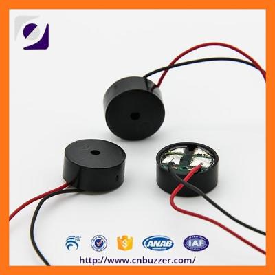 China 3 Volt 2731hz Wire Power Electro Magnetic Transducer For Alarm Ring for sale