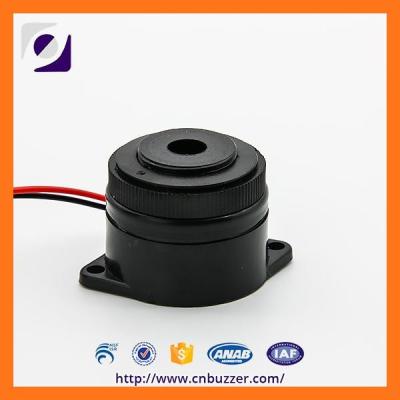 Chine sonnerie piézo-électrique d'alarme de sirène noire de 12V 30mm avec le ton continu et de Pluse à vendre