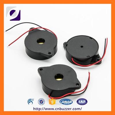 China 44mm Black ABS 10V Piezo Transducer Electronic  Passive Buzzer For Alarm for sale