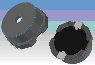 Китай датчик зуммера привода 5V SMD собственной личности 14mm Piezo для фабрики, черный продается