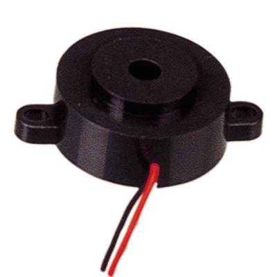 China 32mm Wire Piezo 12V Buzzers Alarm , Active Electronic Transducer for sale