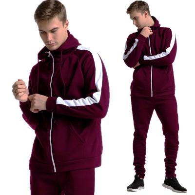 China 2021 Casual Men's Hoodie Suit Windproof New Large Plush Sportswear for sale