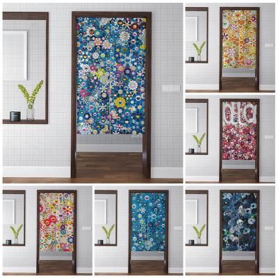 China 3D Printed Cheap Doorway Curtains For Home Space Valentine Baby Simple Decor Christmas Curtains Wholesale for sale