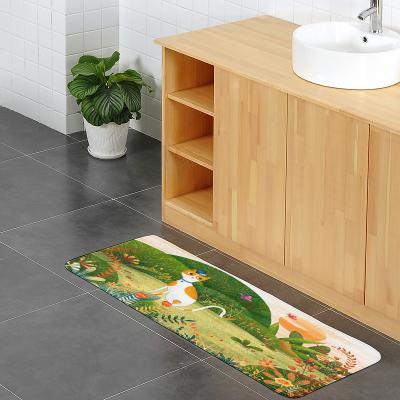 China Wholesale Door Mat Non-Slip Kids Toy Mat Washable Bathroom Floor Mat for sale