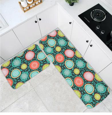 China Washable Brown Honeycomb Geometric Hexagonal Pattern Home Decoration Non-Slip Carpet Bathroom Rug for sale