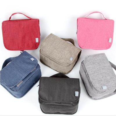 China 2021 Fashion Travel Sky Makeup Bag Promotional Portable Waterproof Travel Hanging Cosmetic Bag for sale