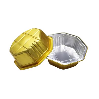 China Wholesale Good Quality 1050ml Recyclable Food Packaging Aluminum Foil Baking Containers for sale