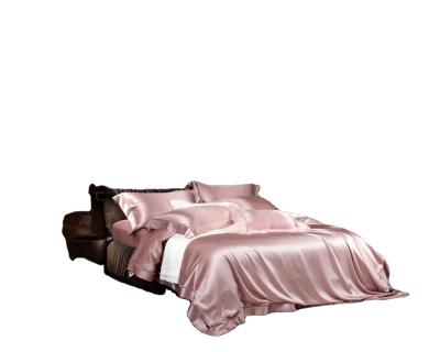 China Luxury high quality 100% silk duvet cover set silk bedding set pillowcase silk wholesale for sale