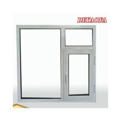 China Fire Protection Fire Resistance Soundproof Windows Large Size Fixed Aluminum Corner Stained Glass Window for sale