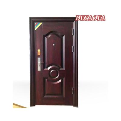 China Custom modern home exterior luxury exterior fire protection entrance security steel door for sale