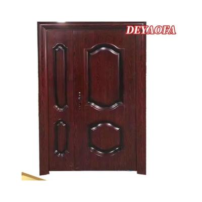 China Best Selling Fire Protection Market Hot Selling Home Security Residential Cheap Steel Door for sale