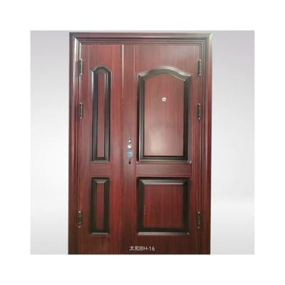 China Steel Door Front Doors For Residential Home Fire Protection Front Entrance Security Door for sale