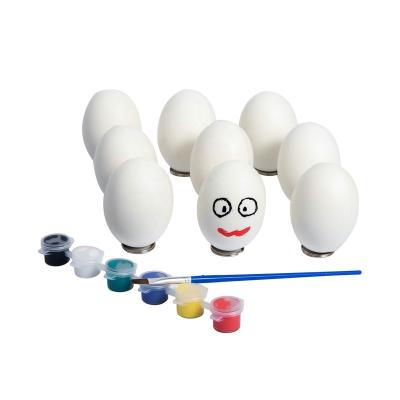 China White Doodling Festival Gifts 70mm DIY Self Design Easter Egg Squishy for sale