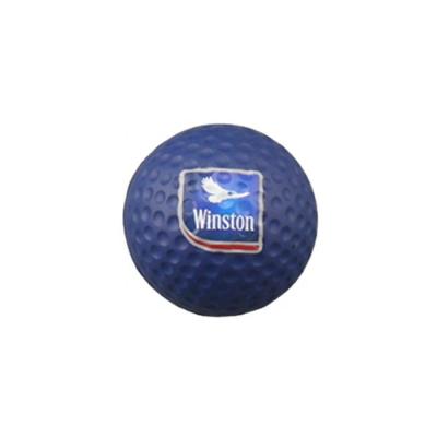 China Squishy Indoor Ball Toy Anti Stress Toy PU Practice Toy Simulation High Rebound Golf Sponge Ball Promotional PU Ball for sale