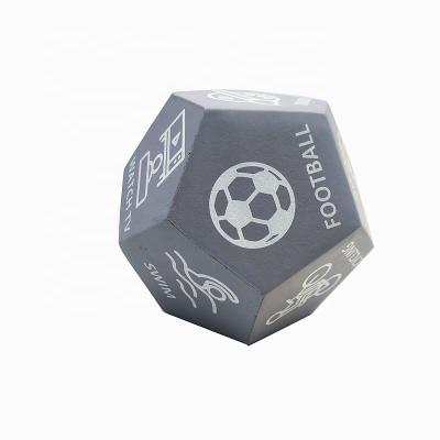 China PU Foam Custom A Set Fleshcolor Grass Carnation Carnatio Dodecagon Stress Ball Green Polyhedral Yoga Sports Sex Exercise Dies for sale