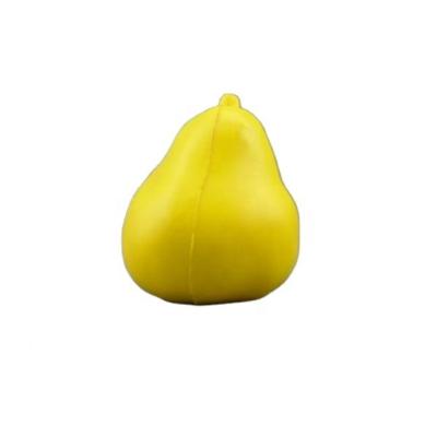 China Pear Shape Foam Squishy Toys Promotional Squishy Toy Pu Squishy Anti Stress Toy for sale