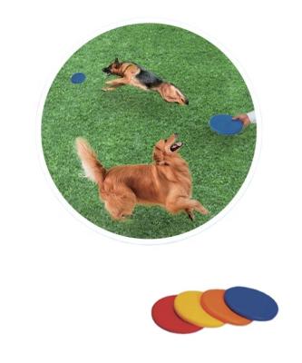 China Interactive Toy Soft Durable Dog PU Foam Disc/Disc/Discs Pet Training Toy PU Foam Teeth Cleaning Toys For Dogs Cats for sale