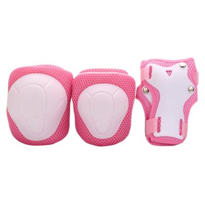 China Hot Selling Sports Knee Elbow Protector Skating Guards for Kids Kids Outdoor Skateboard Bike Knee Elbow Wrist Protector Pads Kit for sale