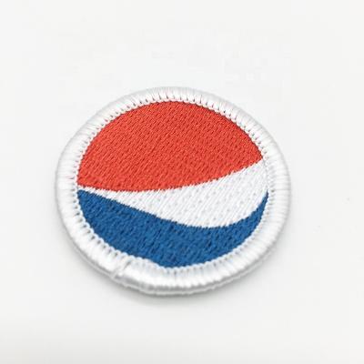 China custom design 3D Free Customized Free Sample 3D Fashion Custom Embroidered Patches for sale