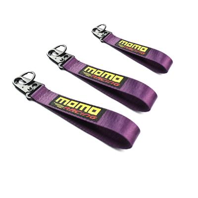 China Factory Making Company brand logo custom embroidered key chain is usually 130*30mm. your size for sale