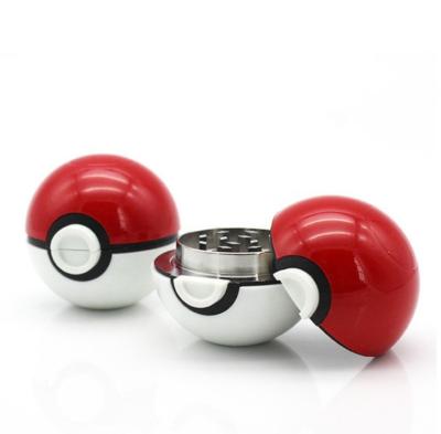 China All In New Pokeball Herb Grinder Poke Mon Ball Smoking 3 Parts Of A Herb Grinder Pocket Monster Tobacco Zinc Alloy Grinder Tobacco System for sale