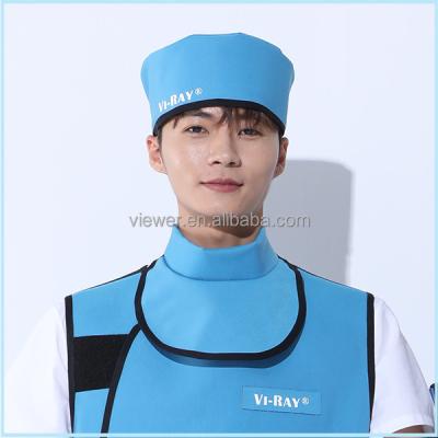 China X-ray room. X-ray service | 0.5mmPb Lead Apron Collar X-Ray Shield For Neck Radiation Protection Thyroid Collar Cap for sale