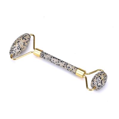 China Dresser ; 2021 new arrival comfortable desgin jade roller custom made face gold black jade roller for face for sale