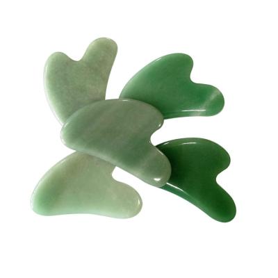 China Portable/Cool/Comfortable/Double Rollers Full-Body Beauty Care Scrapping Plate Gua Sha Tool Face Gua Sha Dish for sale