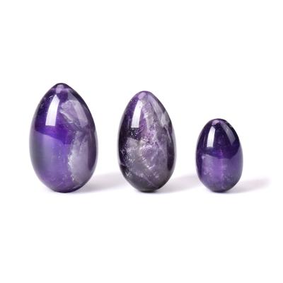 China China Hot Sales For Vaginal Exercise Wholesale Amethyst Jade Yoni Eggs Box Set for sale