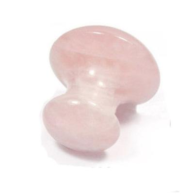 China Body Gua Sha Massage Tool Jade Mushroom Facial Lifting Scraping Hot Stones for sale