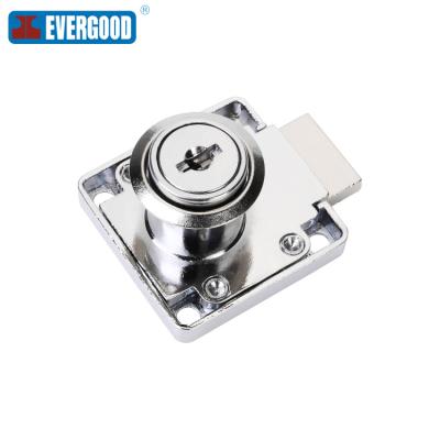 China Evergood Modern Desk Lock Hot Sale Furniture Computer Key Desk Drawer Lock. for sale