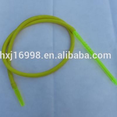 China Competitive Shisha yellow+ Grip Silicone Hose Washable Yellow Silicone Hose Free Yellow Silicone Hose for sale