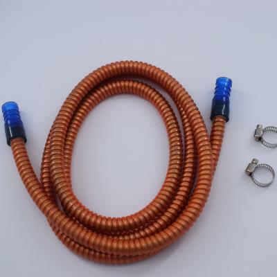 China Pipe Metal Natural Gas Liquefied Trachea Water Heater Gas Stove Metal Anti-rat Bite (Size: 1.5m round) for sale