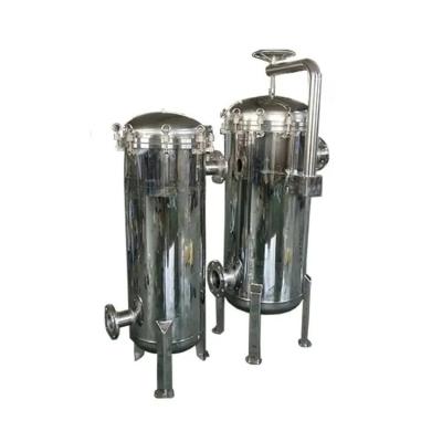 China Industrial Machinery Multi-Bag Diesel and Cement Filtration System with 304 Stainless Steel Construction for sale